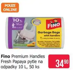 Teta Fino Premium Handles Fresh Papaya pytle na odpadky 10 L, 50 ks nabídka