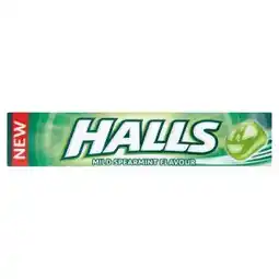 Billa Halls Dropsy s mátovou příchutí 33,5g nabídka