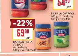 Billa BARILLA PESTA od nabídka
