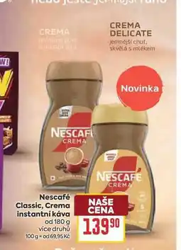 Billa Nescafé Classic, Crema instantni Κάνα od nabídka