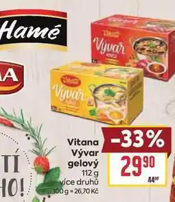 Billa Vitana Vývar gelový nabídka