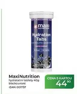 Tamda Foods MaxiNutrition hydratační tablety 40g blackcurrant nabídka