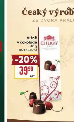 Billa Višně v čokoládě nabídka