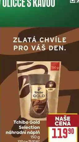 Billa Tchibo Gold Selection náhradní náplň nabídka