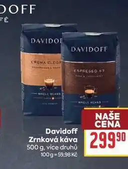 Billa Davidoff Zrnková káva nabídka