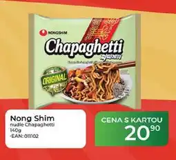 Tamda Foods Nong Shim nudle Chapaghetti nabídka