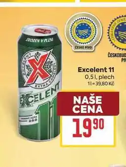 Billa Excelent 11 0,51, plech nabídka
