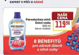 Billa Parodontax mint Ústní voda nabídka