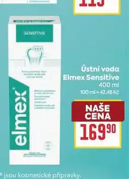 Billa Ústní voda Elmex Sensitive nabídka