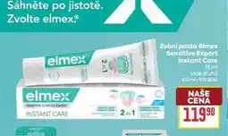 Billa Zubní pasta Elmex Sensitive Expert Instant Care nabídka