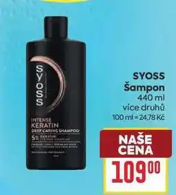 Billa SYOSS Šampon nabídka