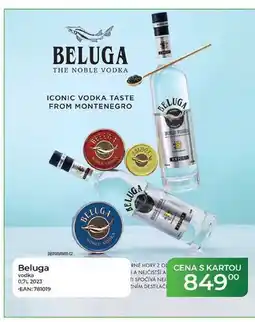 Tamda Foods Beluga vodka nabídka
