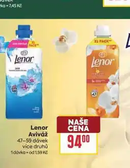 Billa Lenor Aviváž 47-59 dávek nabídka