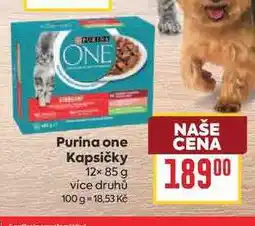 Billa Purina one Kapsičky 12× nabídka