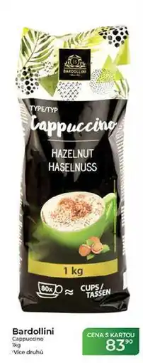 Tamda Foods Bardollini Cappuccino nabídka