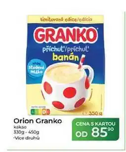Tamda Foods Orion Granko kakao 330g-450g nabídka