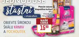 Billa Poesie sauce Kapsička kuřecí nabídka