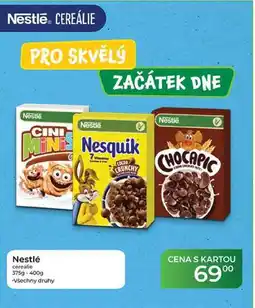Tamda Foods Nestlé cereálie 375g-400g nabídka
