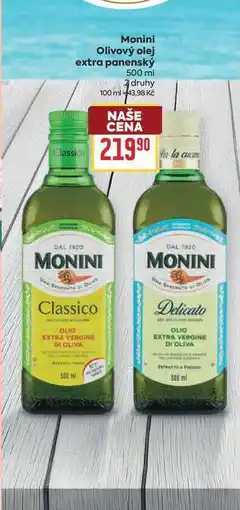 Billa Monini Olivový olej extra panenský Classico nabídka