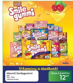 Tamda Foods Nimm2 Smilegummi zelé 90g-100g nabídka