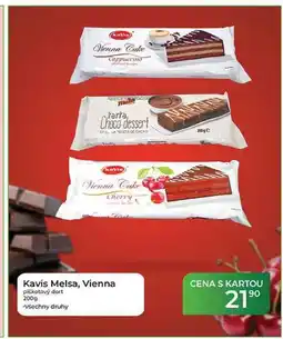 Tamda Foods Kavis Melsa, Vienna piškotový dort nabídka