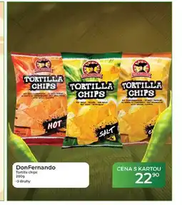Tamda Foods DonFernando Tortilla chips nabídka