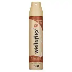Tamda Foods Wella Wellaflex Shiny hold lak na vlasy pro ultra silné zpevnění 250ml nabídka