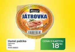 Tamda Foods Hamé paštika Játrovka nabídka