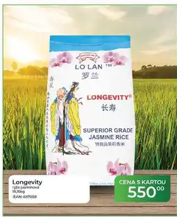 Tamda Foods Longevity rýže jasmínová nabídka