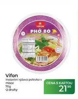 Tamda Foods Vifon Instantni rýžová polévka v misce nabídka