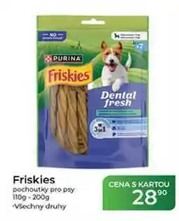 Tamda Foods Friskies Dental fresh Friskies pochoutky pro psy 110g-200g nabídka