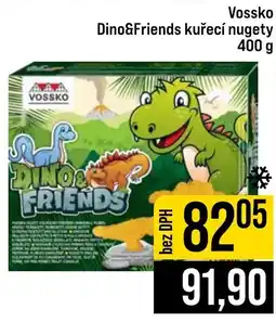 Jip Vossko Dino&Friends kuřecí nugety nabídka