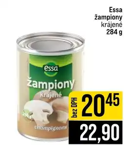 Jip Essa žampiony krájené nabídka