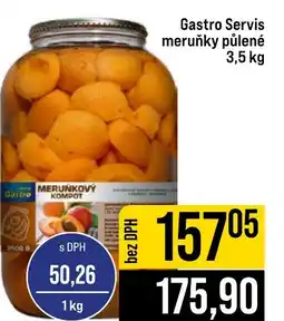 Jip Gastro Servis meruňky půlené nabídka