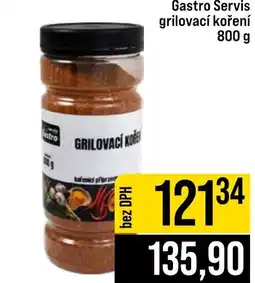Jip Gastro Servis grilovací koření nabídka