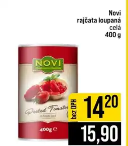 Jip Novi rajčata loupaná celá nabídka