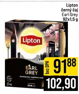 Jip Lipton černý čaj Earl Grey nabídka