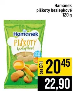 Jip Hamánek piškoty bezlepkové nabídka