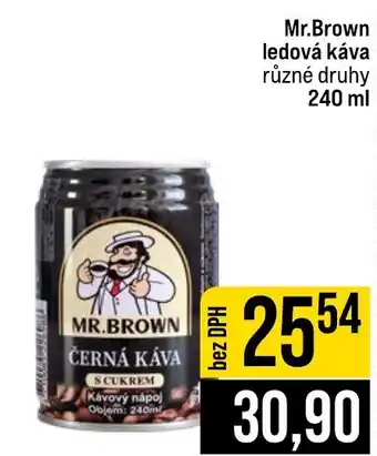 Jip Mr.Brown ledová káva nabídka