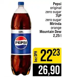 Jip Pepsi original zero sugar nabídka
