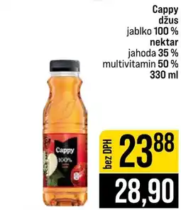 Jip Cappy džus nabídka