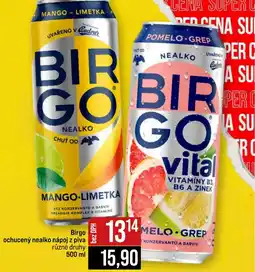 Jip Birgo ochucený nealko nápoj z piva nabídka