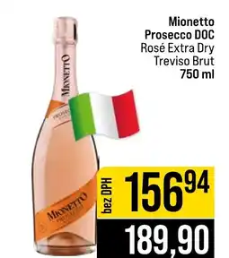 Jip Mionetto Prosecco DOC nabídka