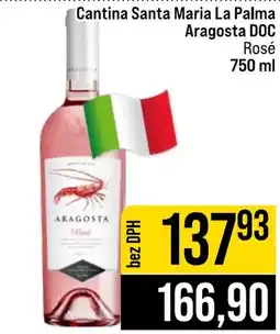 Jip Cantina Santa Maria La Palma Aragosta DOC Rosé nabídka