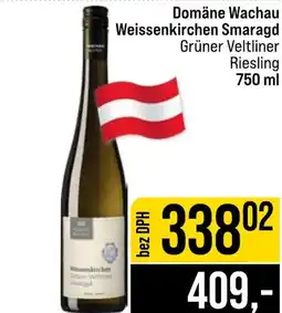 Jip Domäne Wachau Weissenkirchen Smaragd nabídka