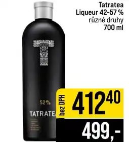 Jip Tatratea Liqueur 42-57% nabídka
