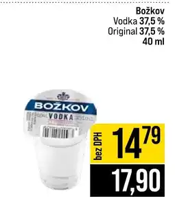 Jip Božkov Vodka 37,5% Original 37,5% nabídka