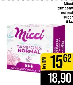Jip Micci tampony nabídka