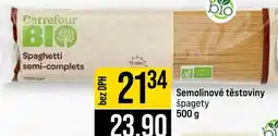 Jip Semolinové těstoviny špagety nabídka