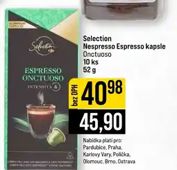 Jip Nespresso Espresso kapsle nabídka